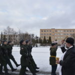 Присяга в Учебном центре Железнодорожных войск